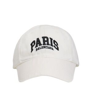 Balenciaga white Paris cap